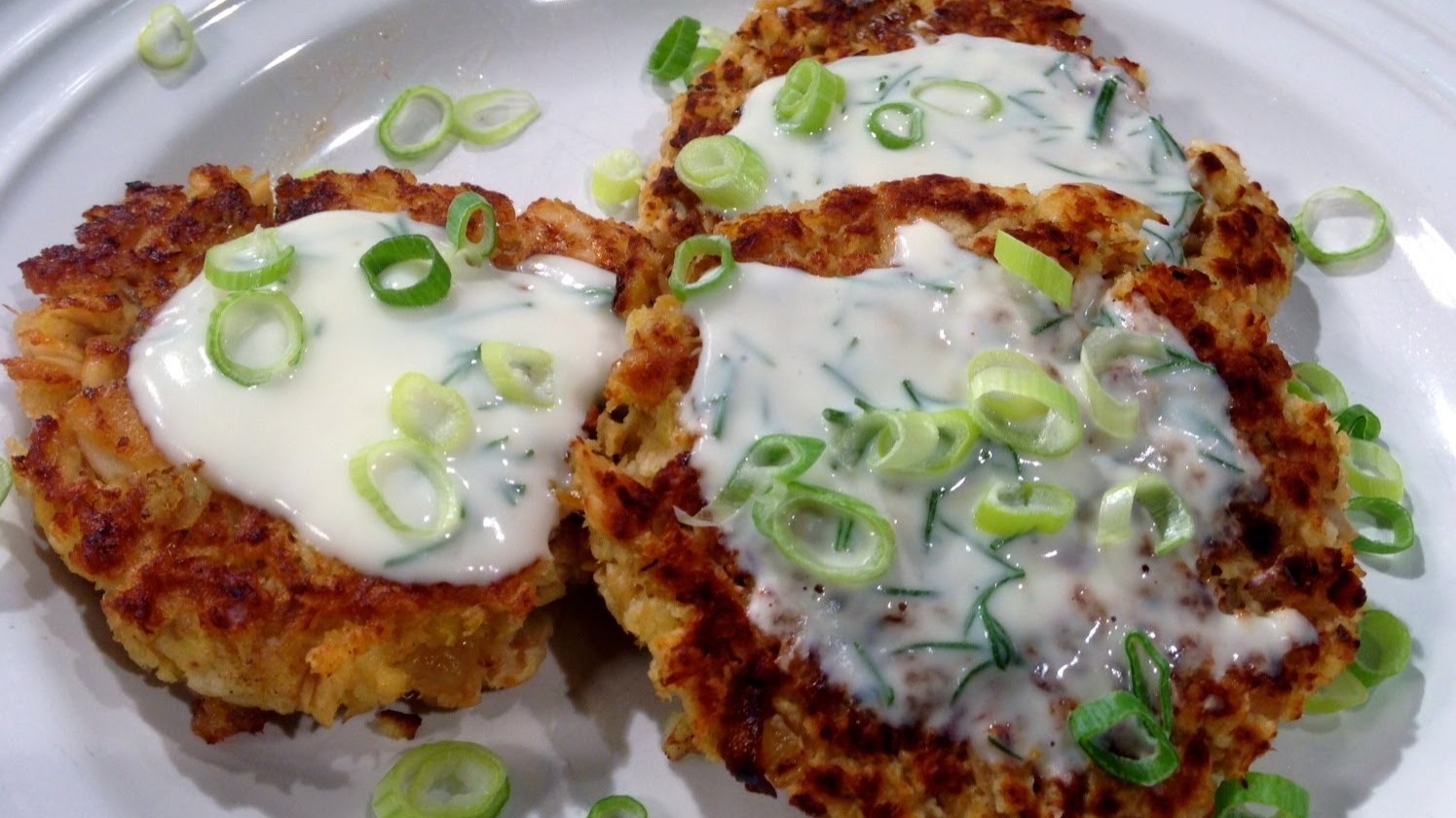 Salmon Cakes Recipe with Lemon Dill Sauce - Viva Recipes