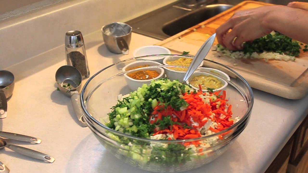 Tofu Eggless Salad Recipe - Viva Recipes