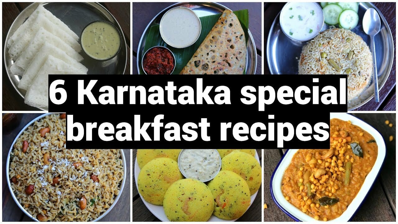 6 Karnataka special breakfast recipes | ಬೆಳಗಿನ ತಿಂಡಿಗಳು ಮಾಡುವ ವಿಧಾನ