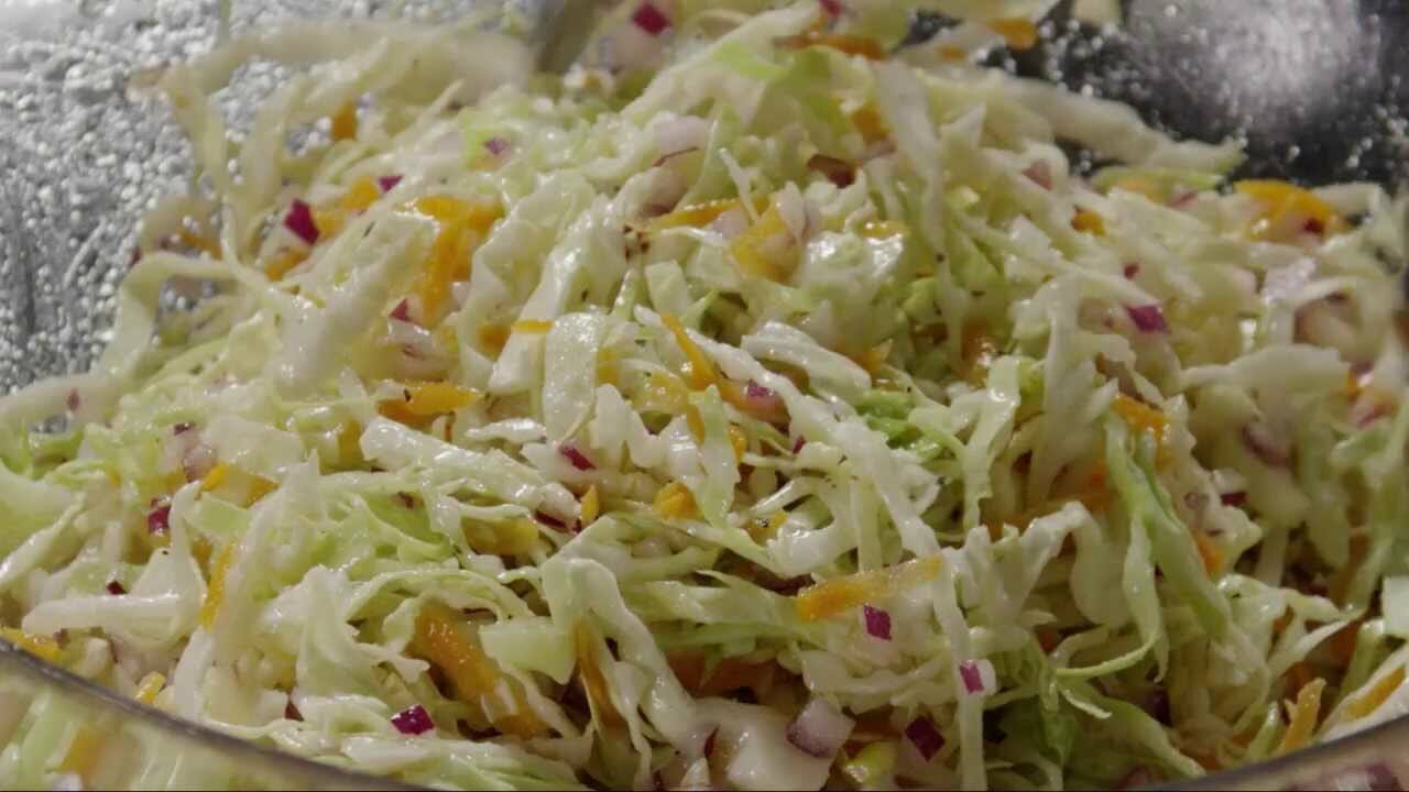 How to Make Cabbage Coleslaw Salad Recipe Viva Recipes