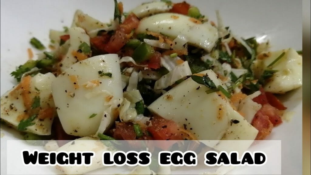 Weight Loss Egg Salad Recipe/High Protein Salad Recipe ...