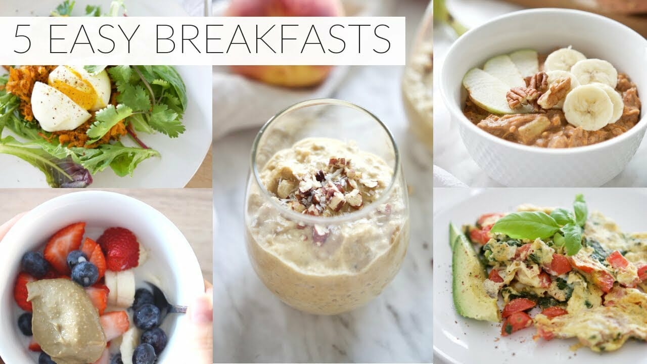 5 EASY BREAKFAST RECIPES - Viva Recipes