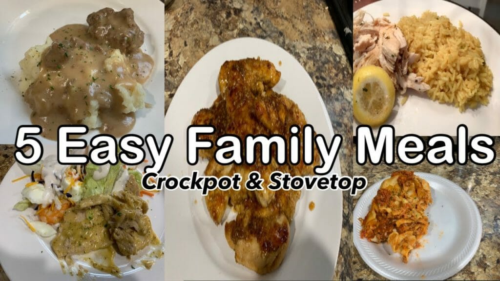 5 Easy Family Recipes| Simple and Easy Recipes| Cook with Me| Wife and