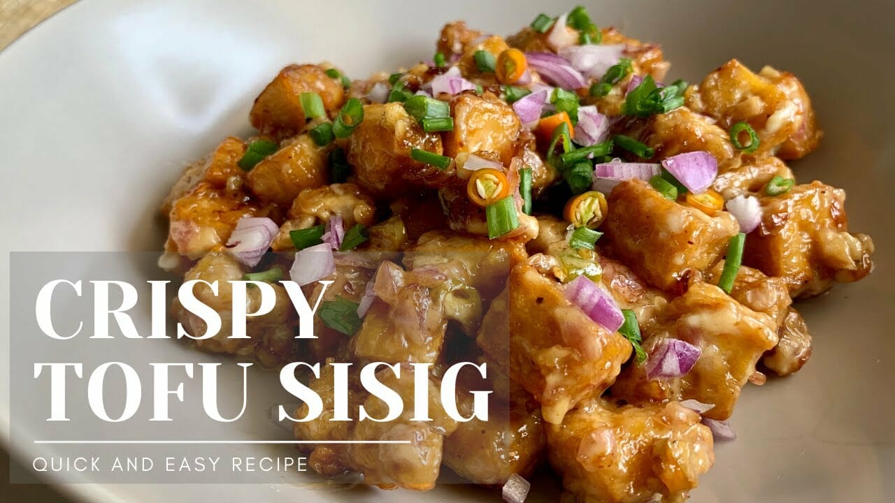 CRISPY TOFU SISIG | Quick and Easy Recipe - Viva Recipes