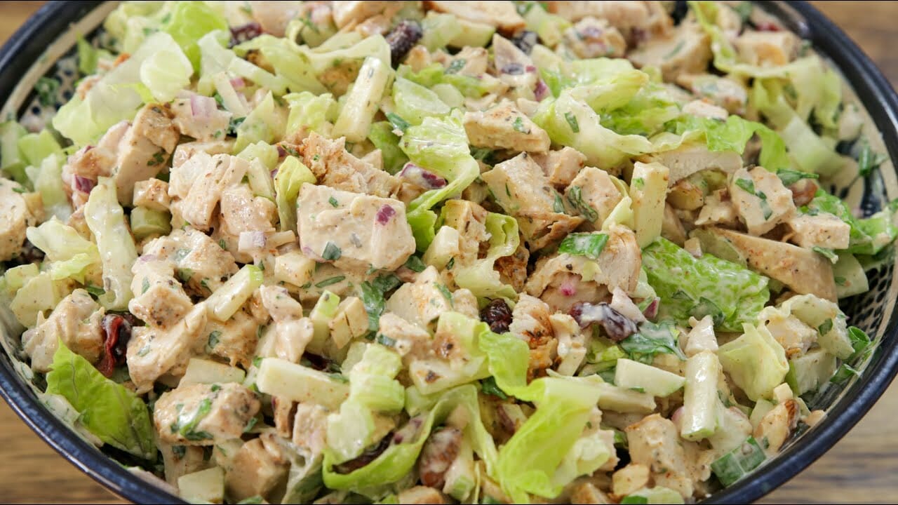 Healthy Chicken Salad Recipe - Viva Recipes