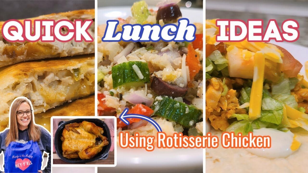 QUICK & EASY LUNCH RECIPES | STAY AT HOME LUNCH IDEAS | WORK FROM HOME