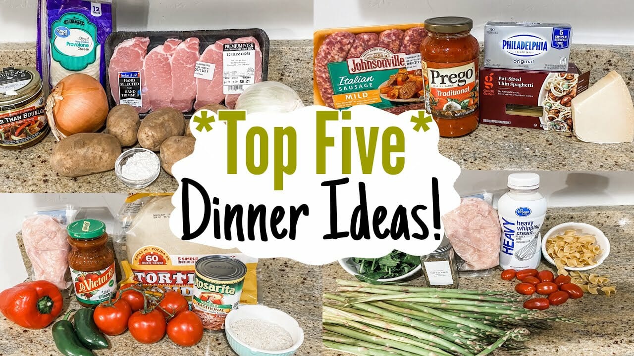 5 of THE BEST MEALS To Make For Dinner! | Easy Recipes ANYONE Can Make