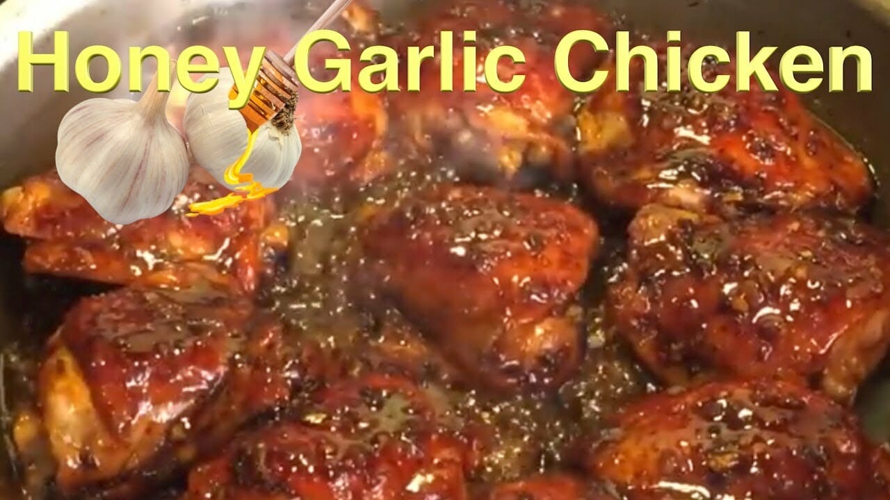 Honey Garlic Glazed Chicken Thigh - Viva Recipes