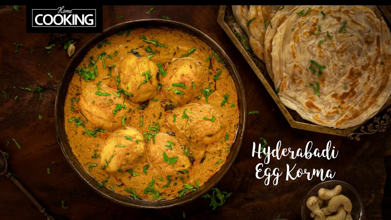 Hyderabadi Egg Korma | Egg Korma Recipe | Anda Recipes | Side Dish For