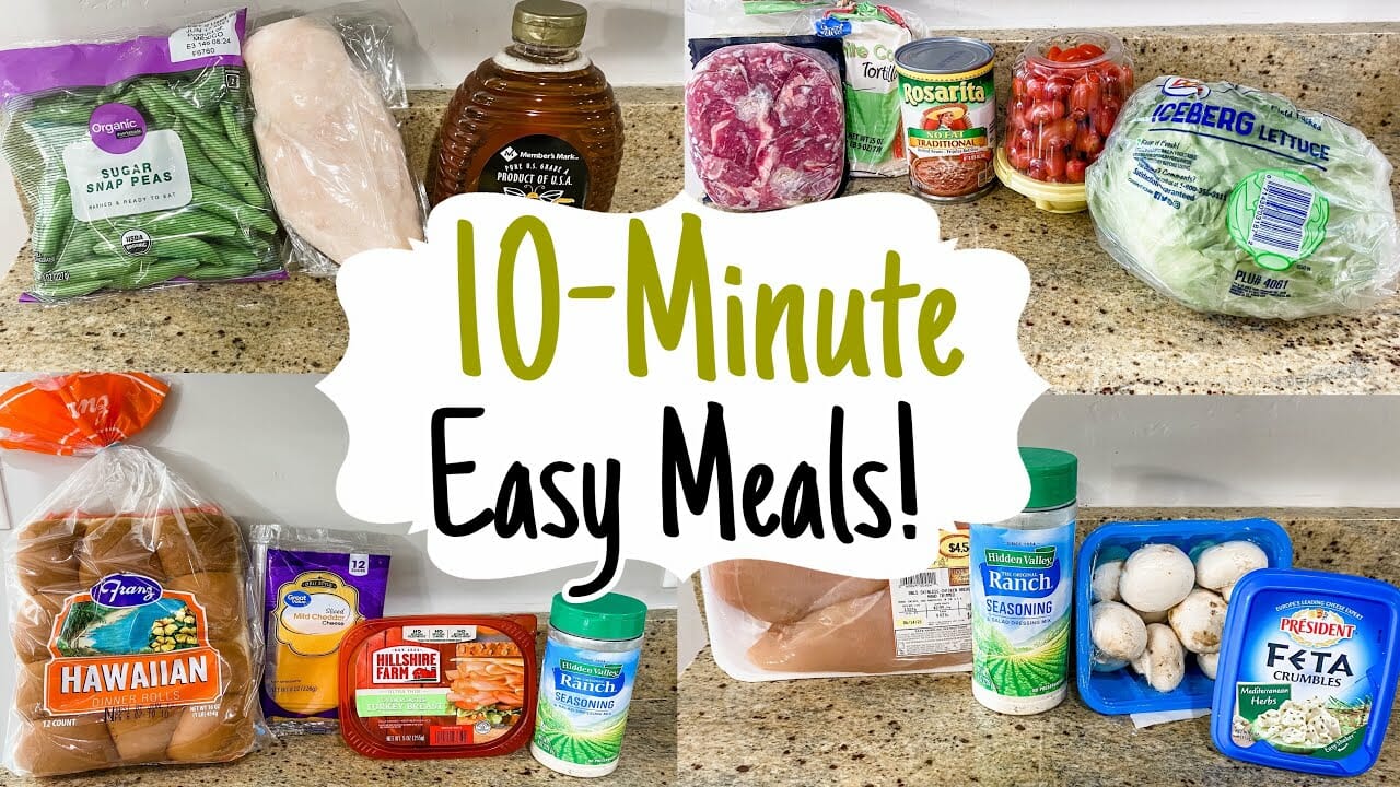 6 of the BEST 10-Minute Recipes | Tasty EASY Dinner Ideas | Julia