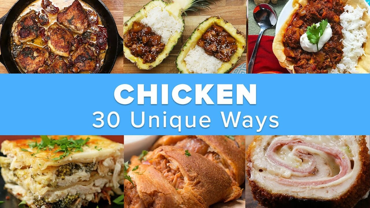 30 Unique Chicken Recipes - Viva Recipes