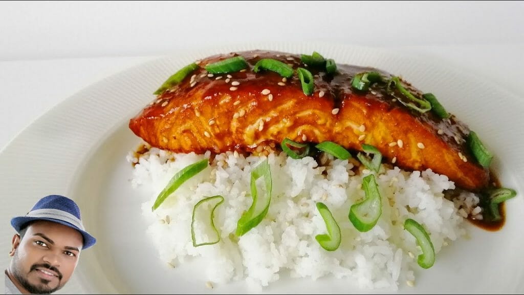 Baked Teriyaki Salmon | Japanese Main Dish Recipe - Viva Recipes