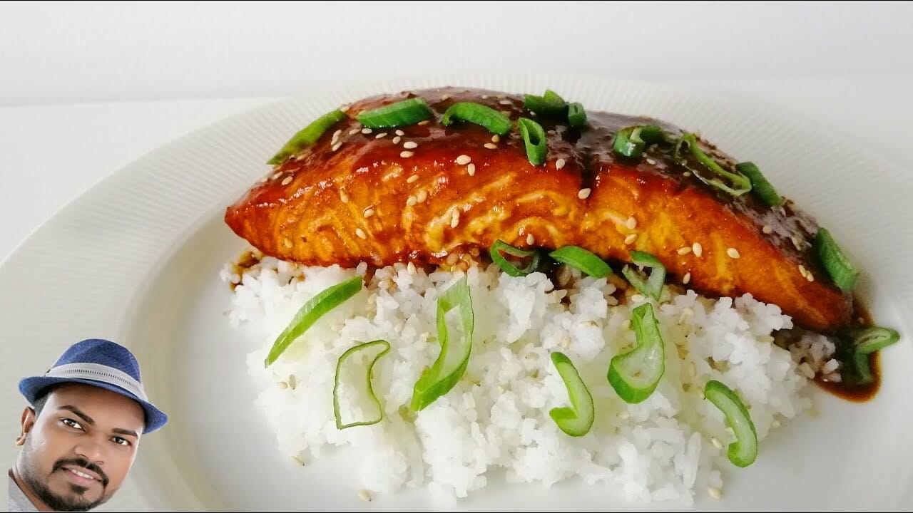 Baked Teriyaki Salmon | Japanese Main Dish Recipe - Viva Recipes
