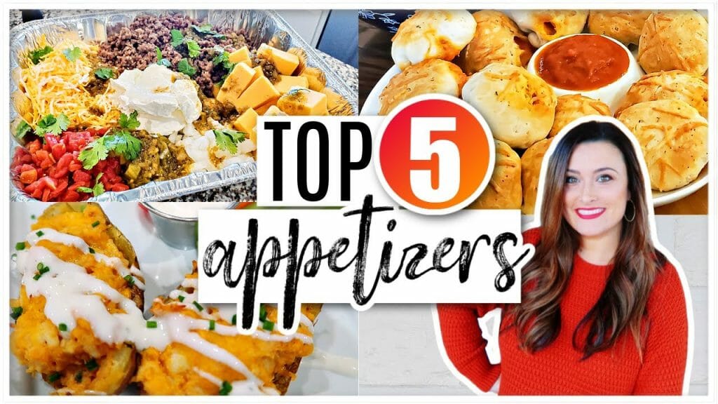 5 DELICIOUS APPETIZERS for your next party! EASY RECIPES 5 DELICIOUS APPETIZERS for your next party! EASY RECIPES