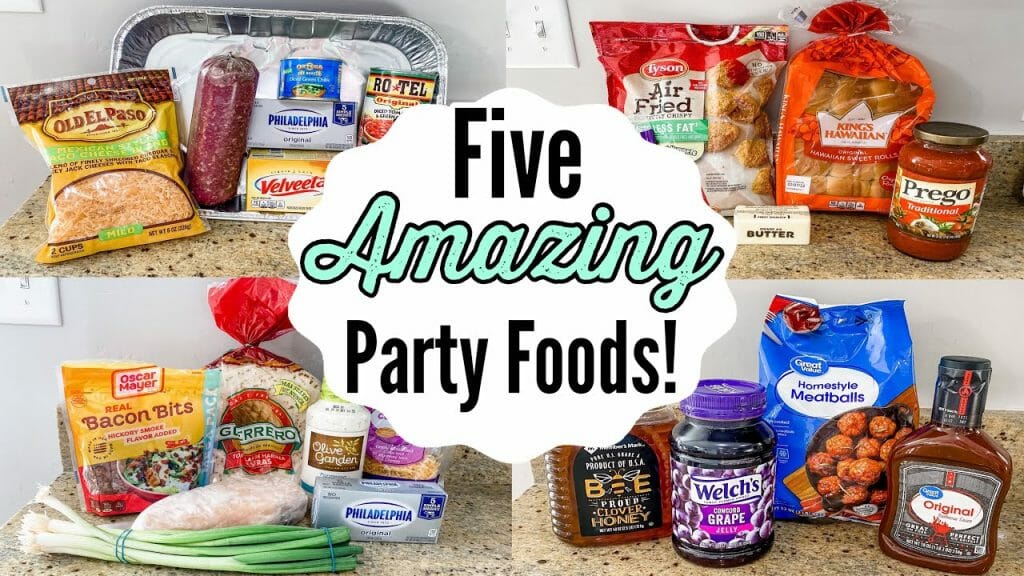 5 DELICIOUS APPETIZERS for your next party! EASY RECIPES 5 DELICIOUS APPETIZERS for your next party! EASY RECIPES