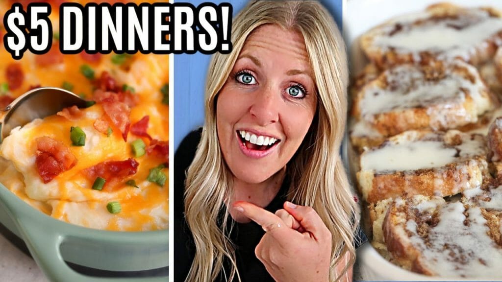 15 CHEAP $5 Dinners! Quick Low Budget Meals Made EASY! - Viva Recipes