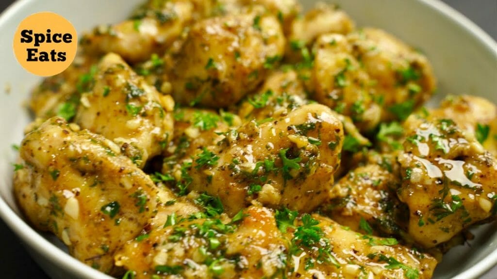BUTTER GARLIC CHICKEN RECIPE | HOW TO MAKE BUTTER GARLIC CHICKEN - Viva