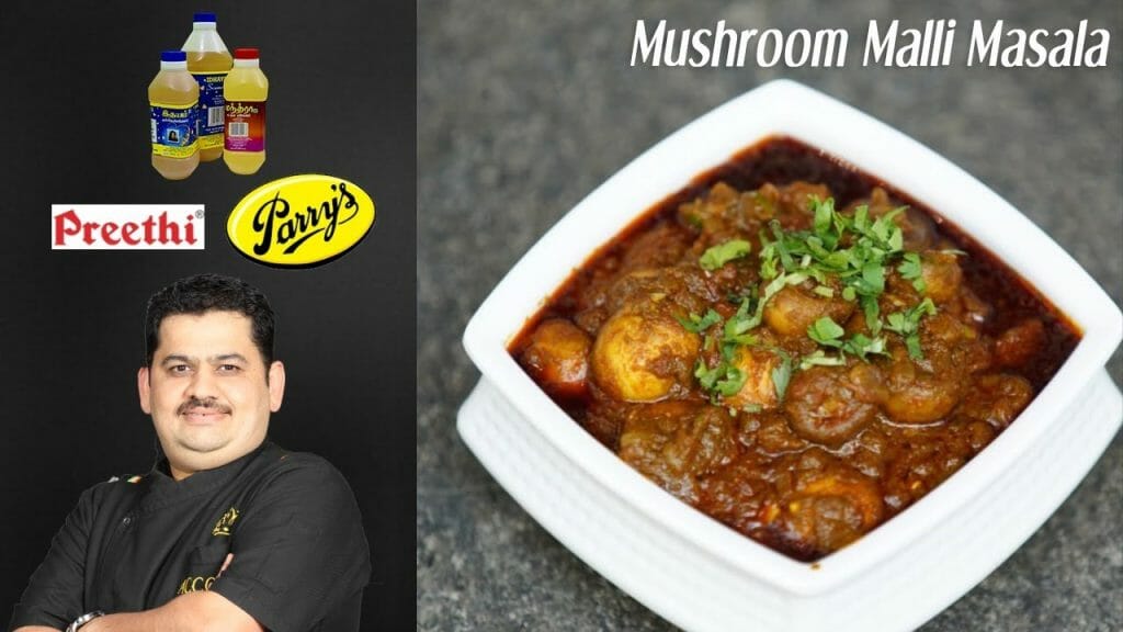 Venkatesh Bhat makes Mushroom malli masala Bachelors recipe quick