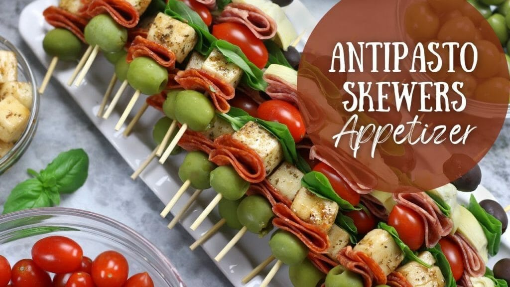Delicious Italian Appetizer Skewers | Simple and Affordable Cold App ...