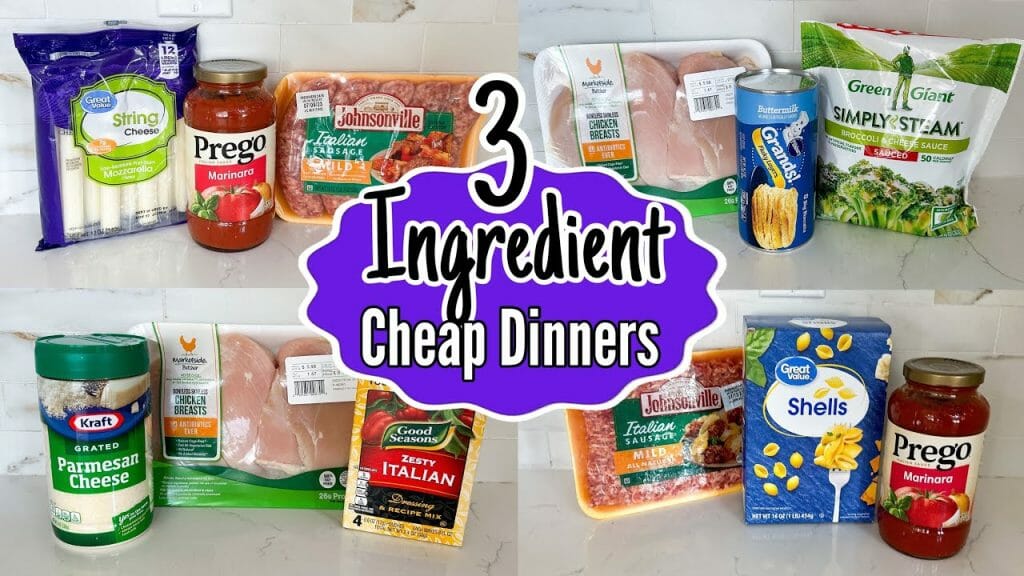 Simple & Quick 3-INGREDIENT Suppers Ready TONIGHT! | Tasty Budget
