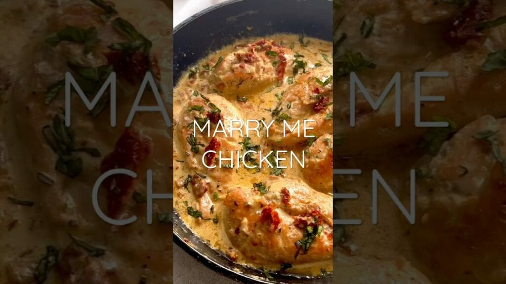 Prepare this simple proposal Marry Me Chicken for your evening meal! # ...
