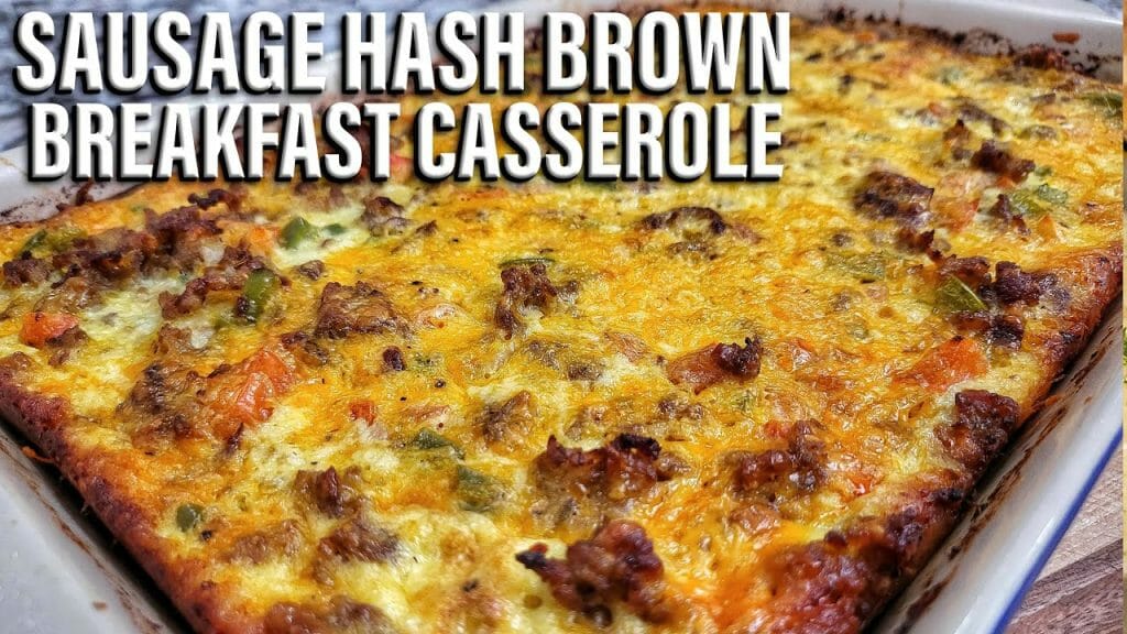 Hash Brown Sausage Breakfast Bake - Viva Recipes