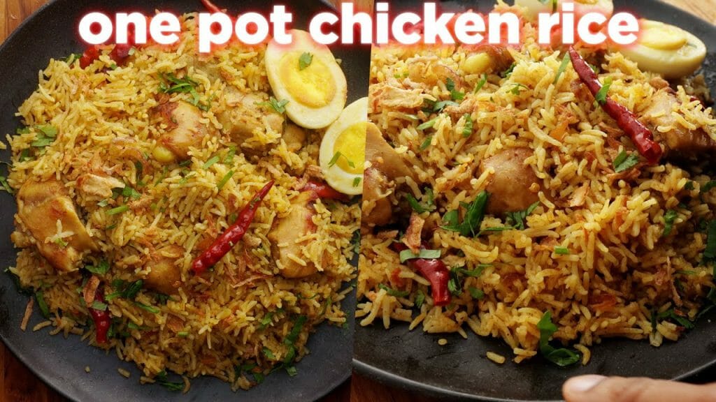 Easy one pot chicken rice recipe - Viva Recipes