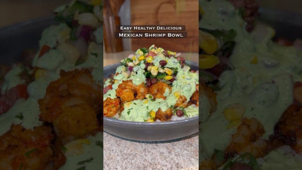 Mexican Shrimp Bowl - Viva Recipes
