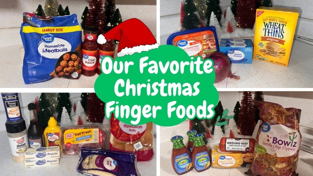 Our Top 4 EASY & DELICIOUS Christmas Finger Foods || Christmas Party